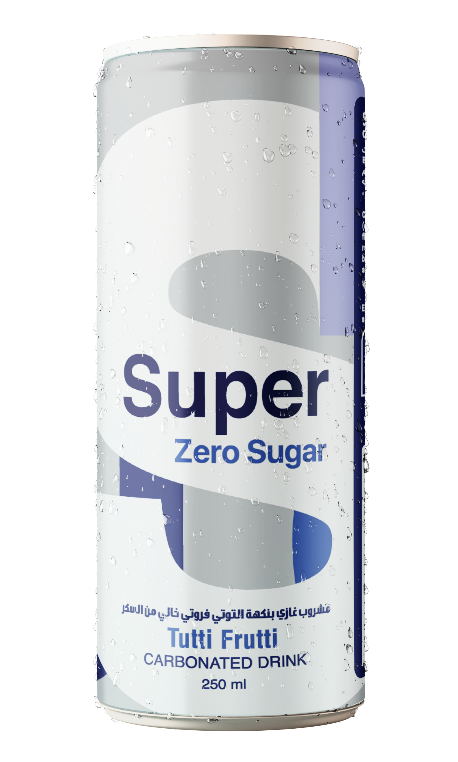 SUPER Zero Tutti Fruttti Sugar Free 250ml